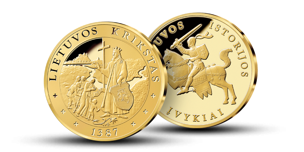 Kolekcija „Lemtingiausi Lietuvos istorijos įvykiai“, medalis „Lietuvos krikštas“